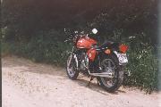 '77 Moto Morini 3½ Sport (diagonal view)